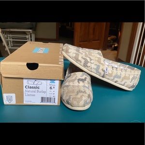 6.5 Classic Natural Burlap Llamas